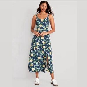 Sleeveless flower dress